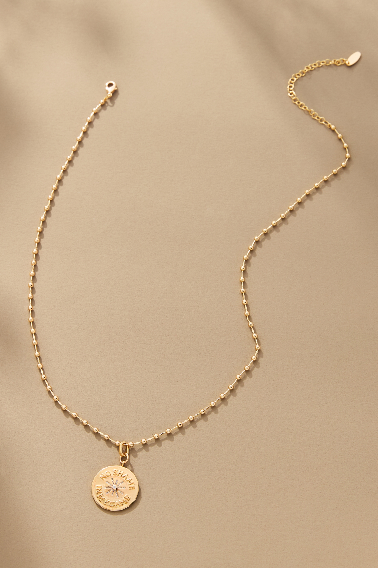 Coin Pendant Necklace