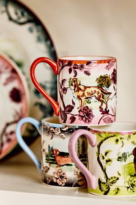 Portobello Stoneware Espresso Cup & Saucer