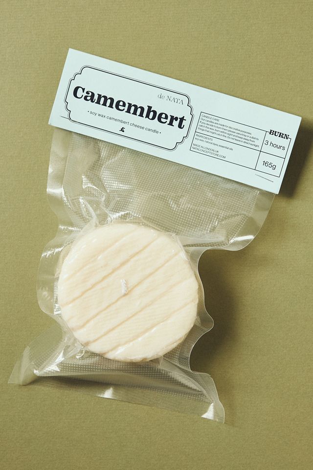 Nata Camembert Cheese Shaped Decorative Candle #2
