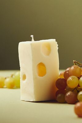 Nata Emmental Cheese Shaped Decorative Candle