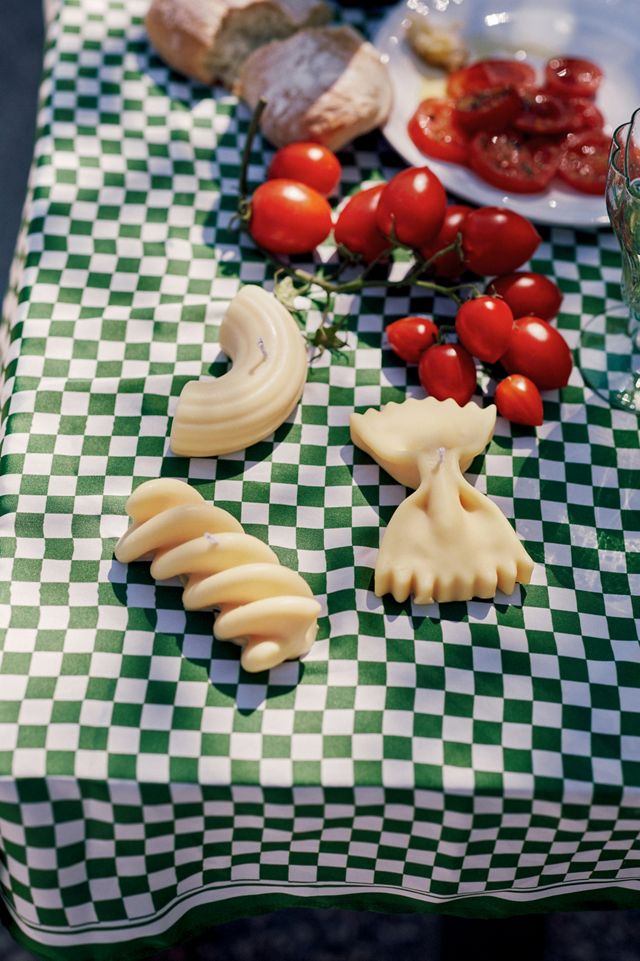 Nata Farfalle Pasta Shaped Decorative Candle #1