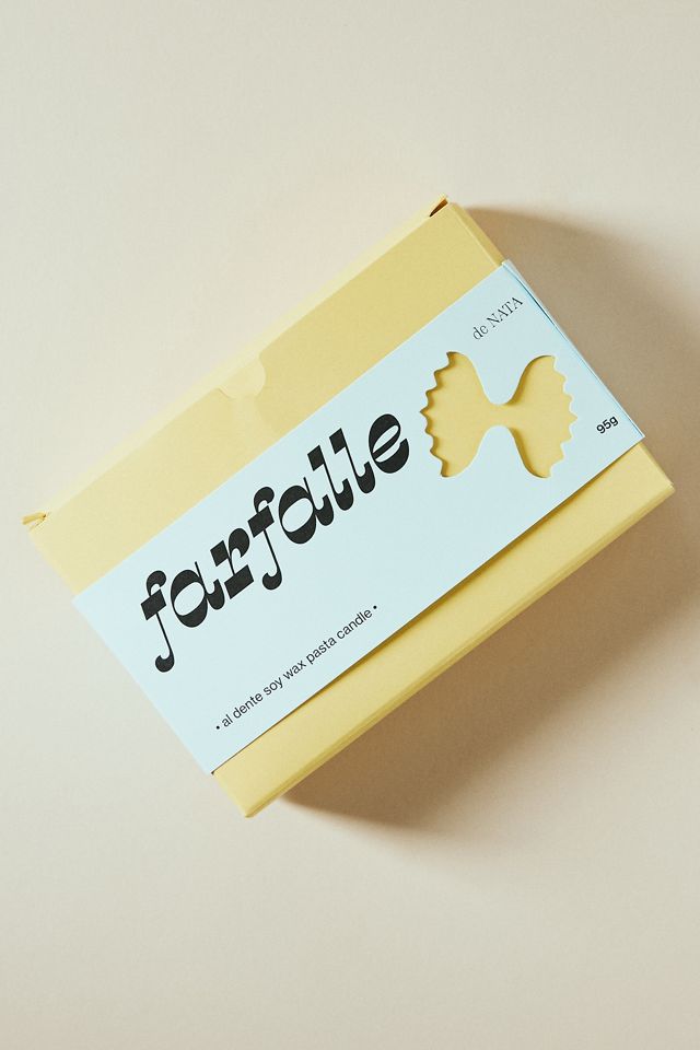 Nata Farfalle Pasta Shaped Decorative Candle #3