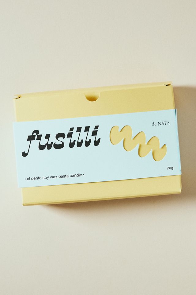 Nata Fusilli Pasta Shaped Decorative Candle #3