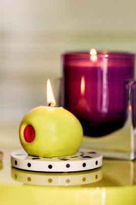 Nata Olive Shaped Decorative Candle