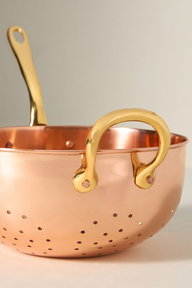 Galley & Fen Copper Colander #1