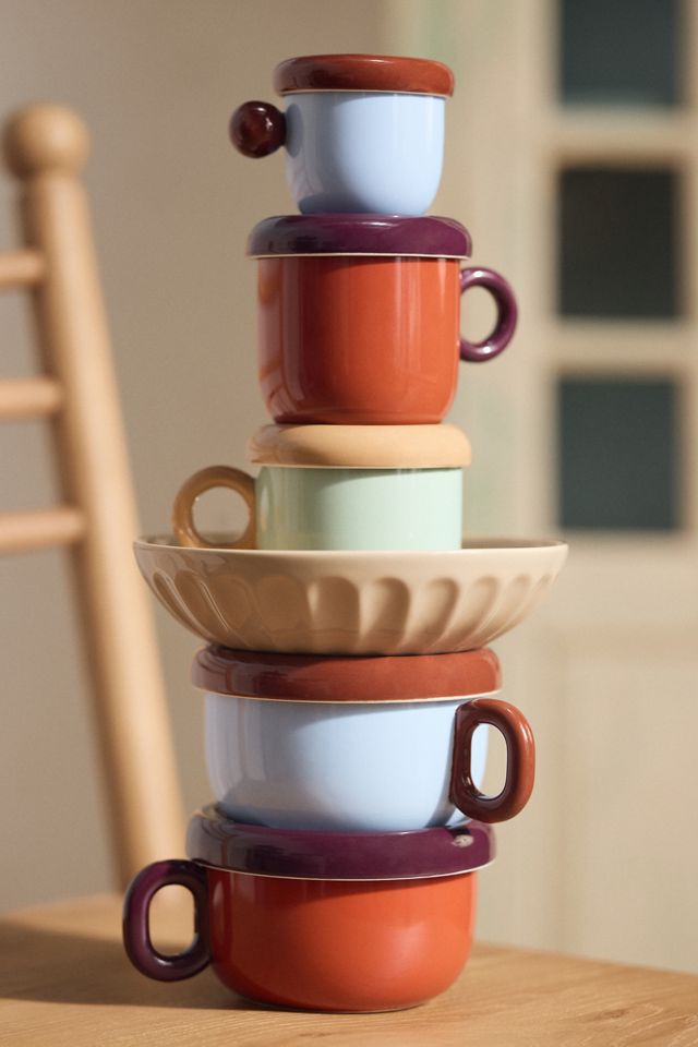 Rika Stoneware Soup Mug