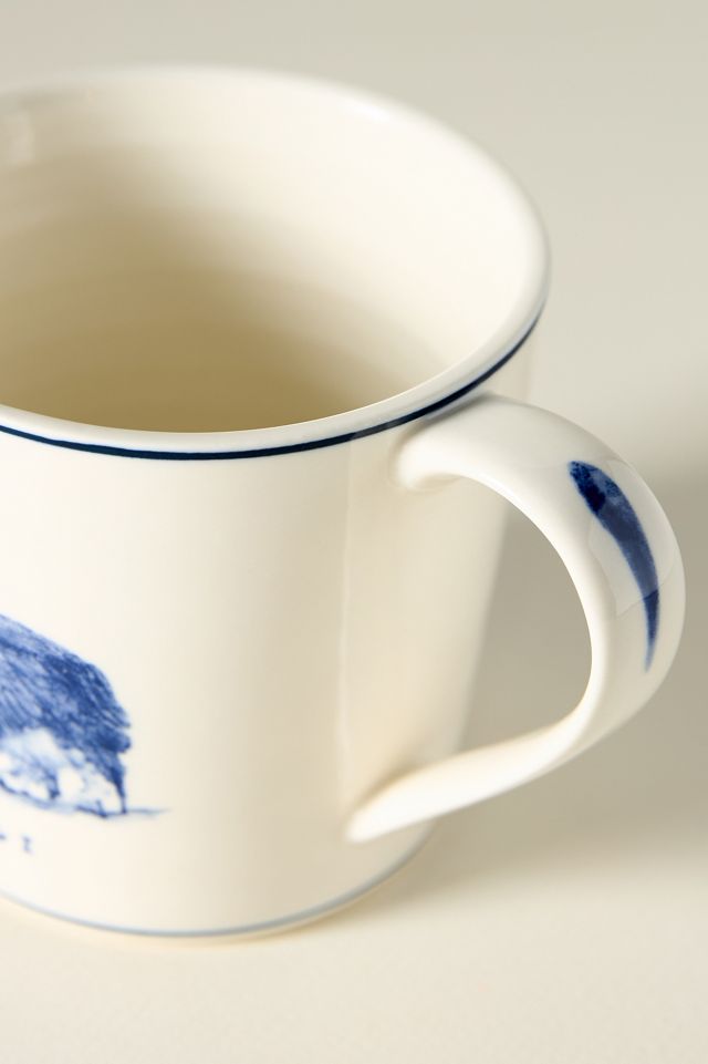 Molly Hatch Stoneware Dog Mug #3