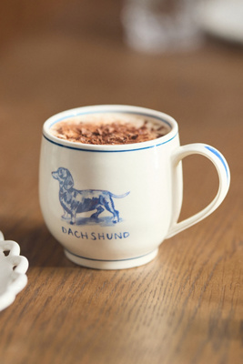 Molly Hatch Stoneware Dog Mug product page