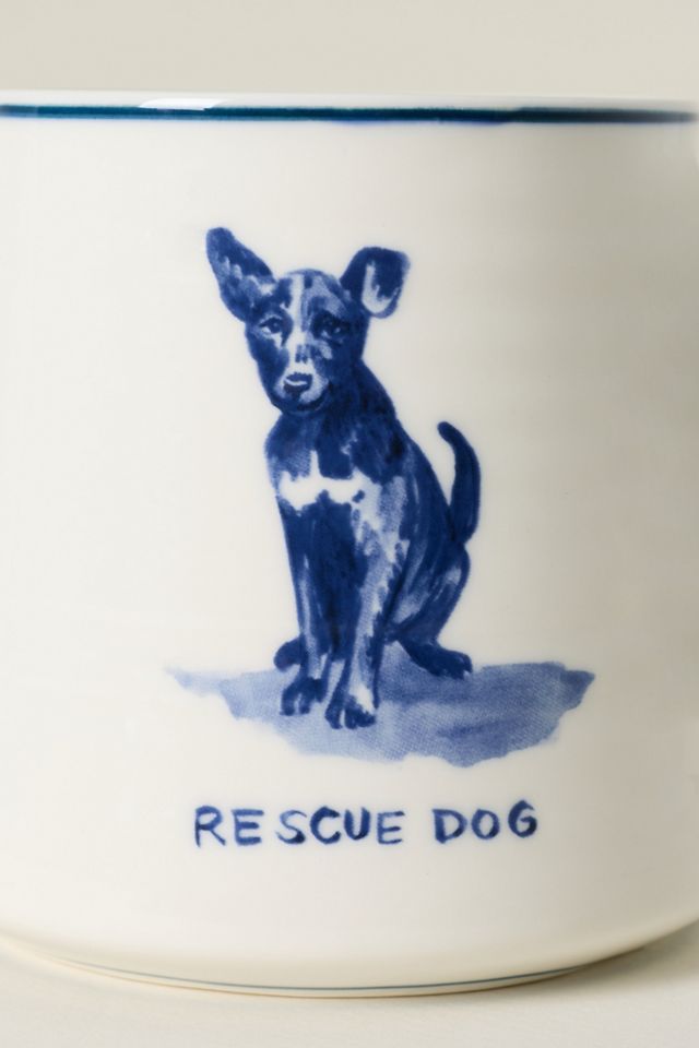 Mug pour chien en grès Molly Hatch #2