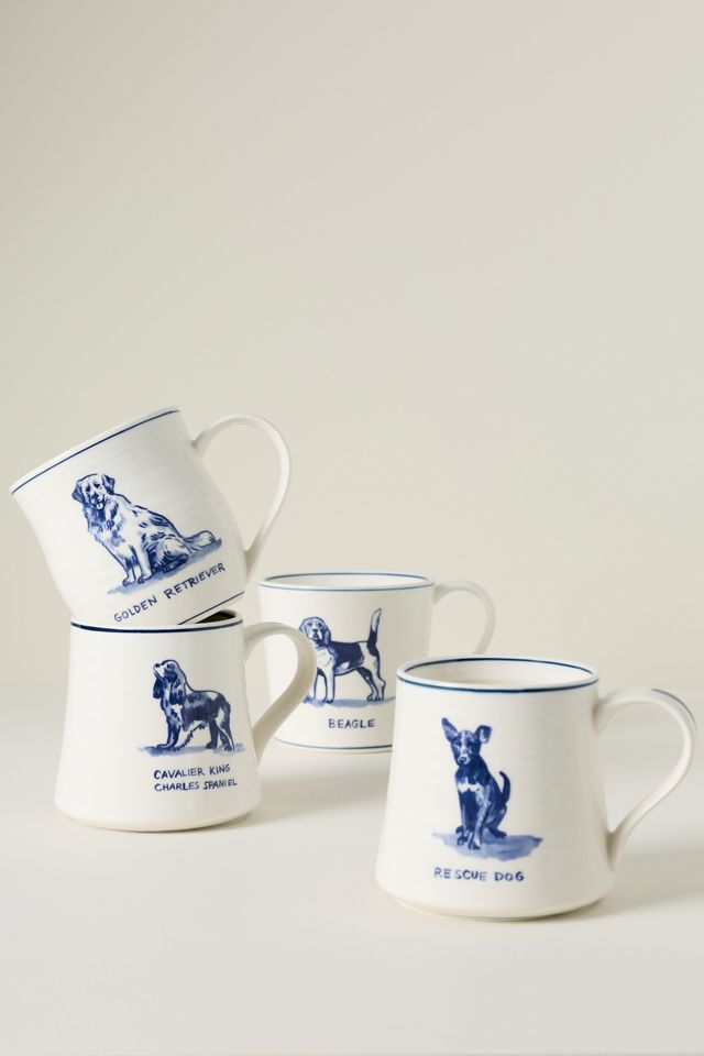 Molly Hatch Stoneware Dog Mug #2
