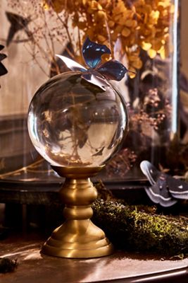 Crystal Ball on Pedestal