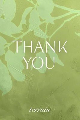 Thank You E-Gift Card