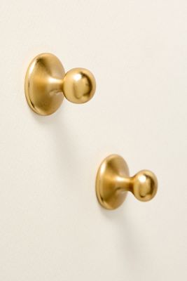 Amara Brass Knobs, Set of 2