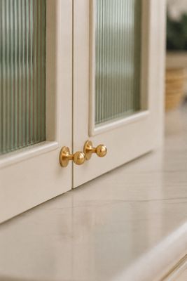 Amara Brass Knobs, Set of 2