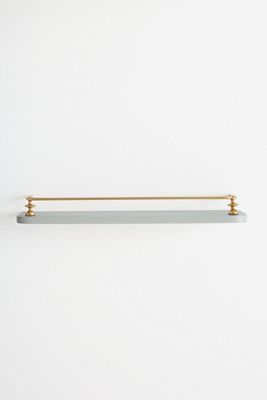 Amara Floating Wood Single Shelf 24"