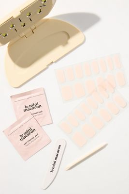 Le Mini Macaron Blush Gel Nail Strips Starter Kit