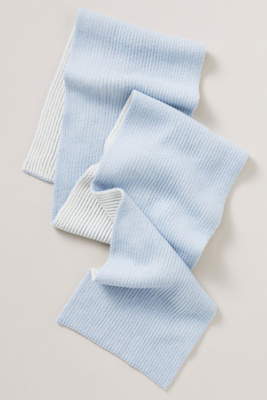 Varley Deville Plated Scarf In Blue