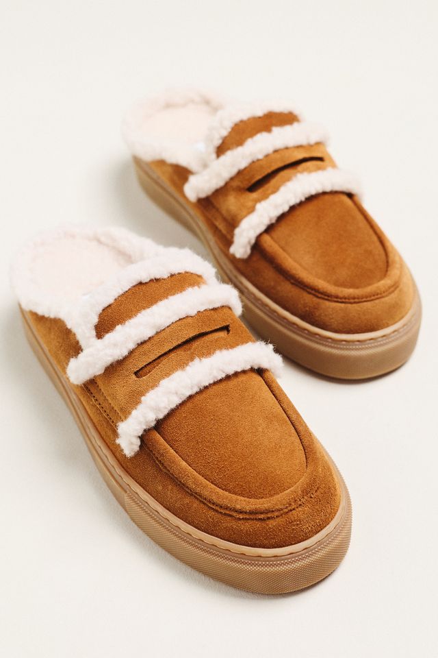 Inuikii Wool Mule Slides #1
