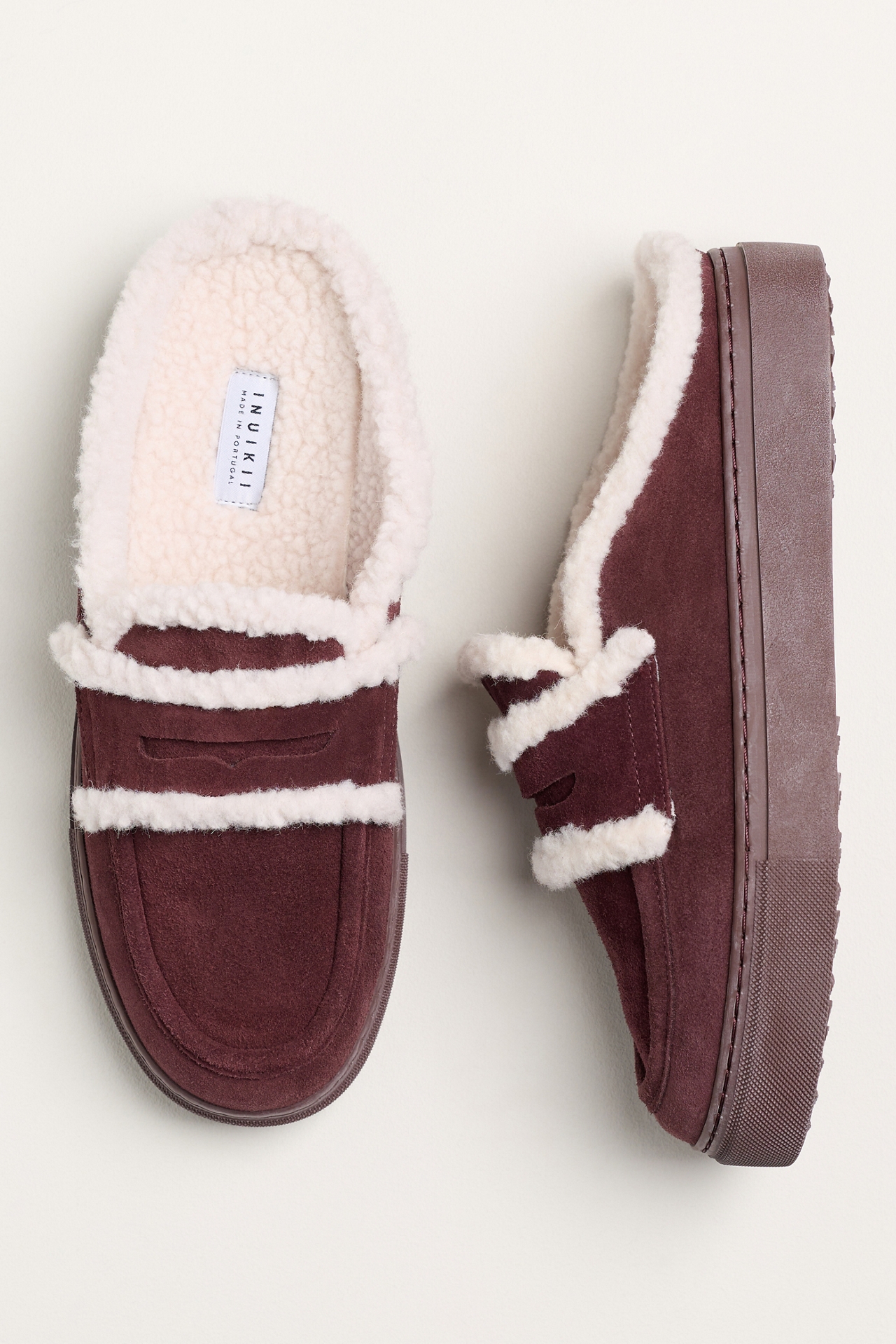 Inuikii Wool Mule Slides