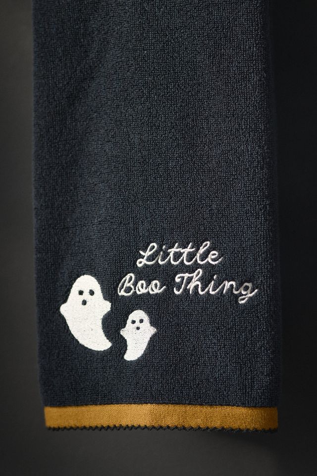Asciugamani da Bagno in Cotone con Icone di Halloween #2