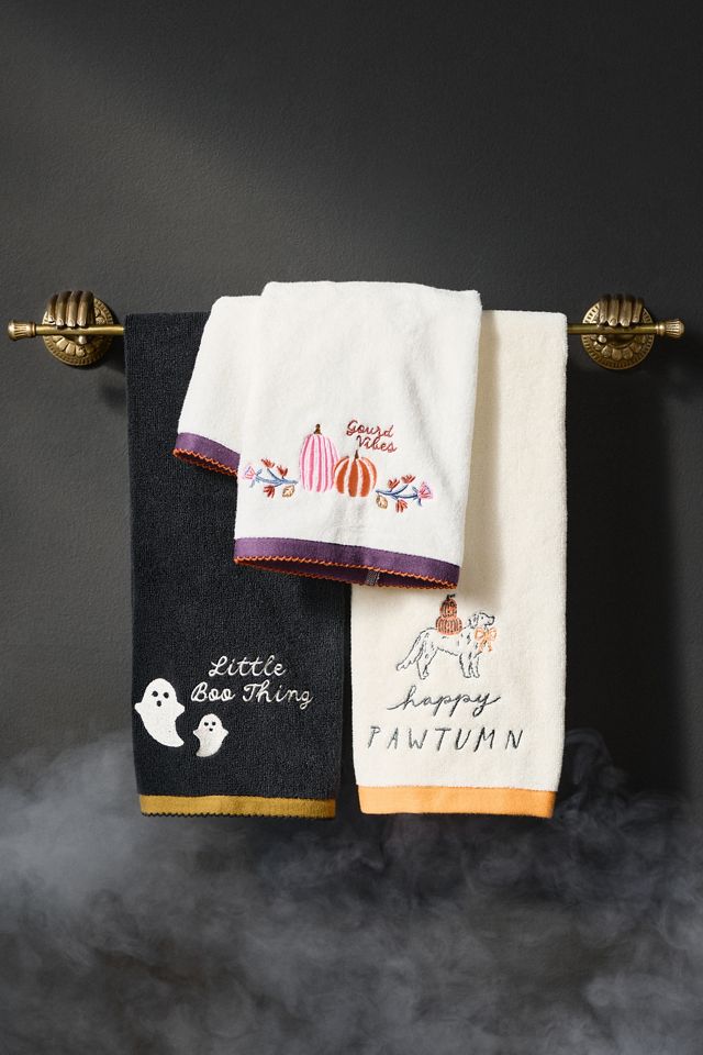 Halloween Icon Cotton Hand Towel Collection #2