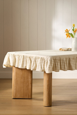 Galley & Fen Frances Ruffled Tablecloth