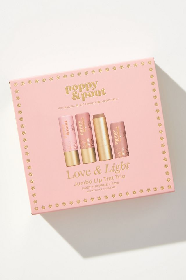 Poppy & Pout Love & Light Lip Tint Trio #1