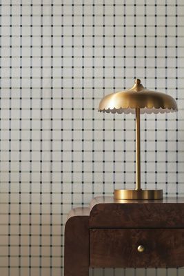 Classy Plaid Squares Geometric Wallpaper