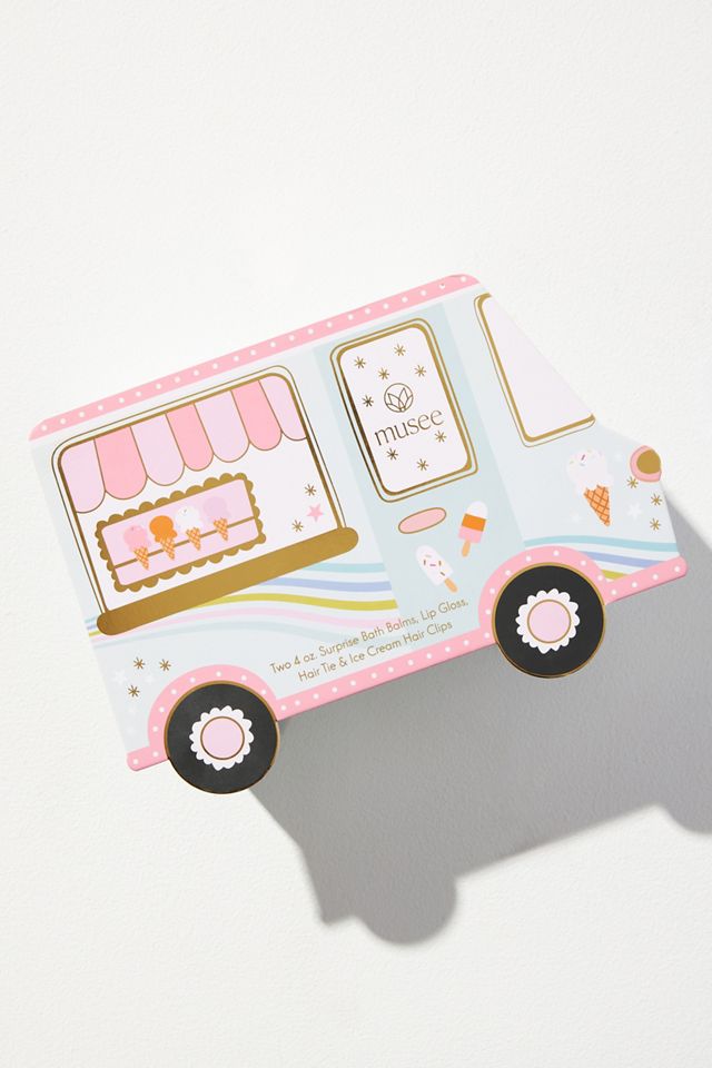Musee Ice Cream Truck Bath Balm & Accessory Gift Set #1