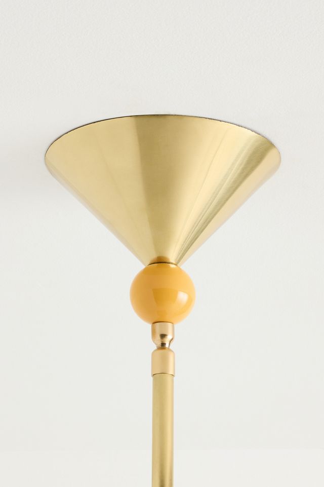 Merve Kahraman Floral Glass Chandelier #3