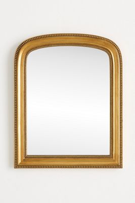 The Gleaming Louie Beaded Arched Gallery Wall Mirror