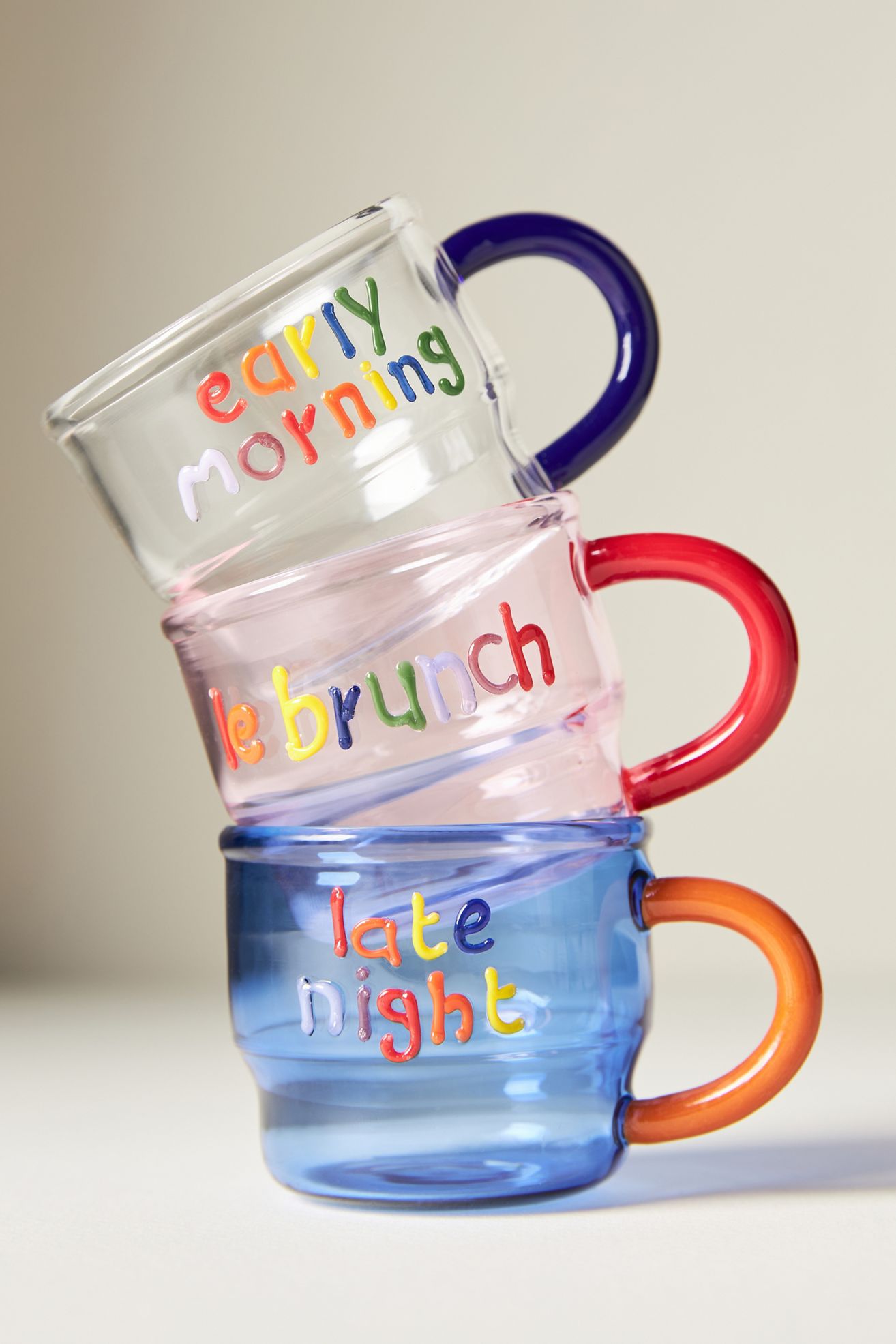 Love Notes Glass Espresso Cup - Late Night, Standard, One Size