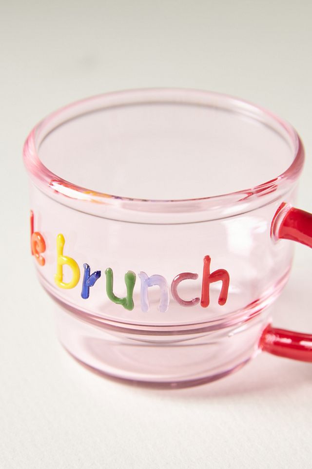 Love Notes Glass Espresso Cup #1