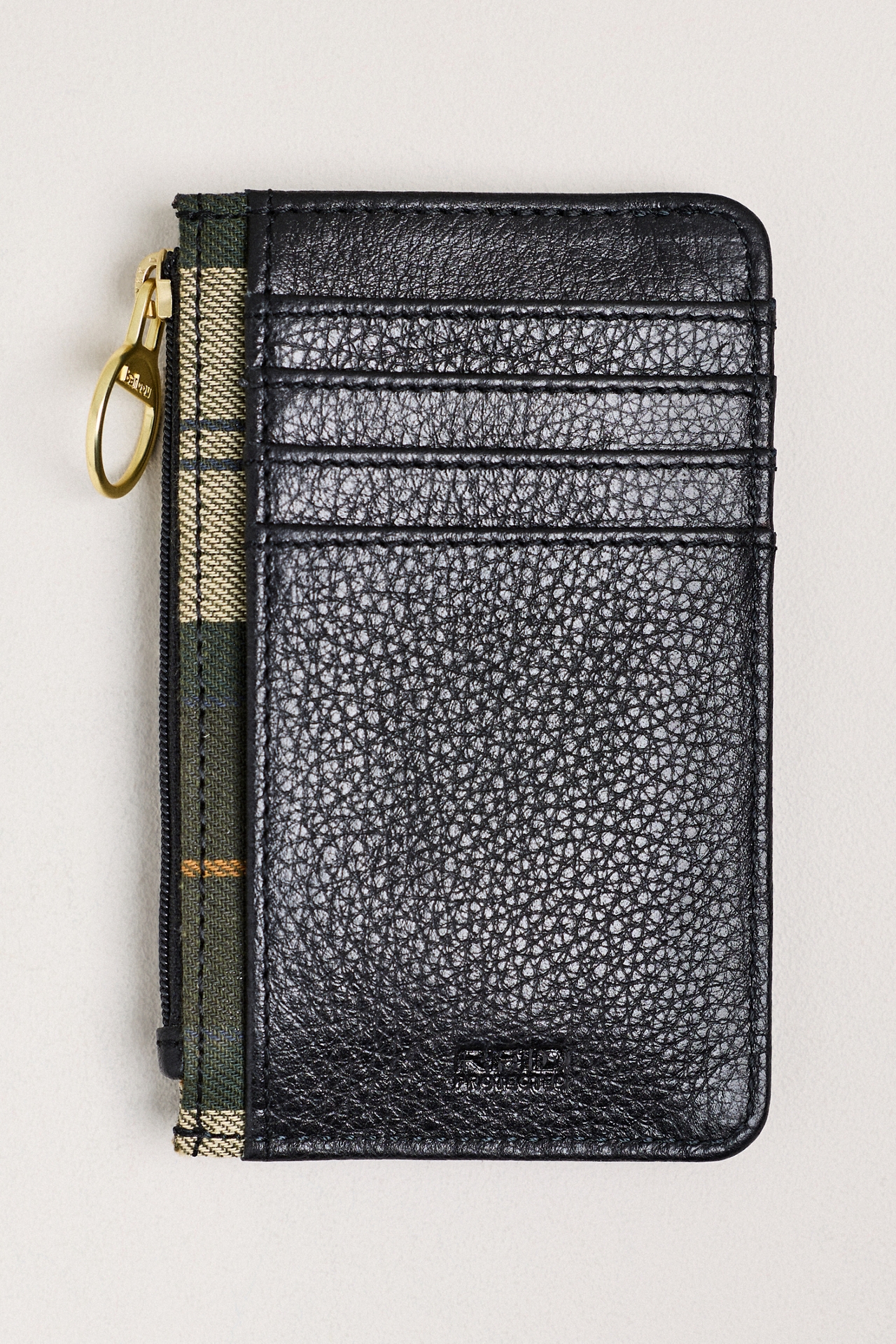 Barbour Alder Leather Card Holder Wallet