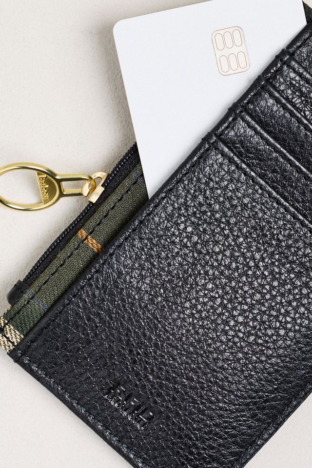 Barbour Alder Leather Card Holder #2