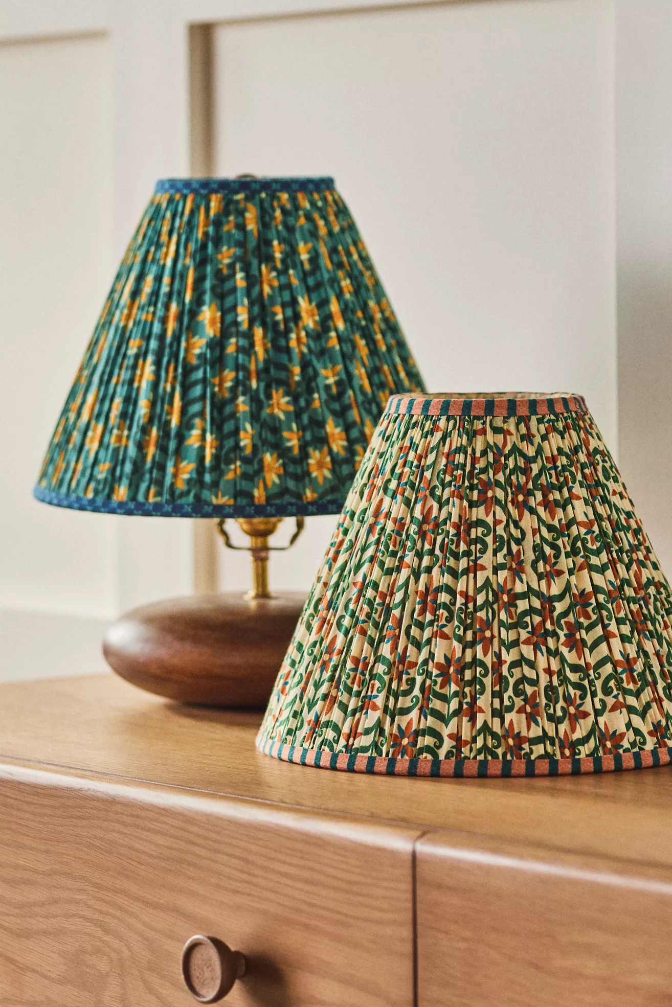Printed Goods Ruched Empire Lampshade - thumbnail 8
