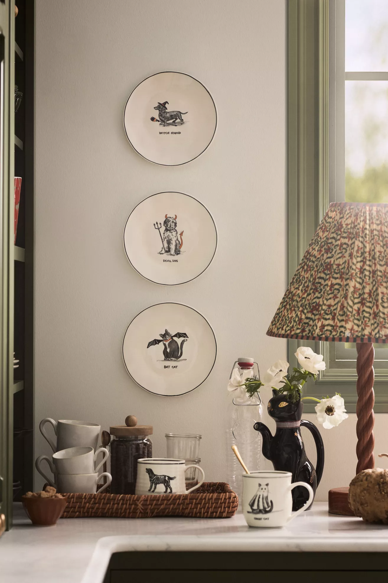 Printed Goods Ruched Empire Lampshade - thumbnail 2