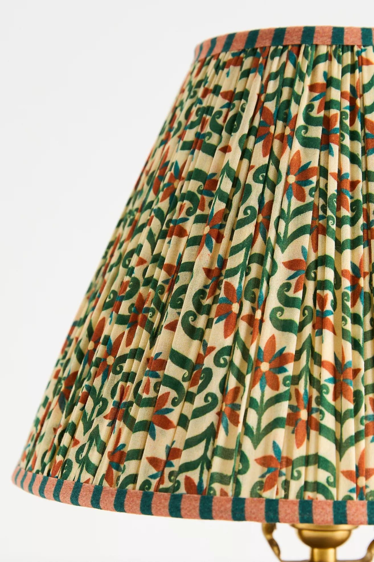 Printed Goods Ruched Empire Lampshade - thumbnail 3