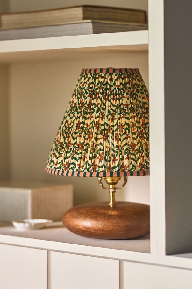 Printed Goods Ruched Lamp Shade #5