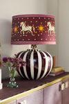 Printed Goods Horse 16" Drum Lamp Shade