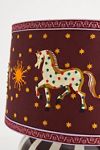 Printed Goods Horse 16" Drum Lamp Shade