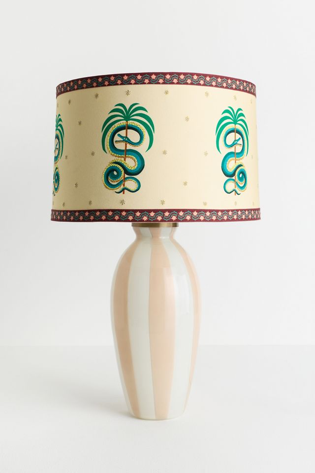 Printed Goods Snake 16"  Drum Lampshade #4