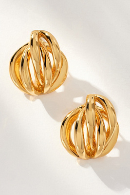 By Anthropologie Kinsley Tangled Post Earrings