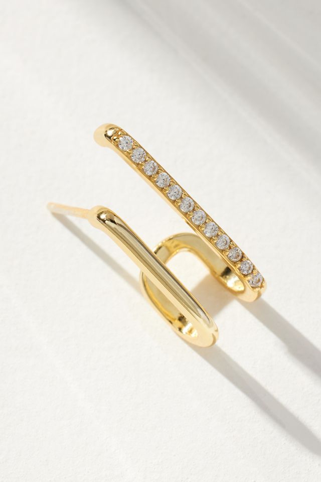 Crystal Capri Post Earrings #1