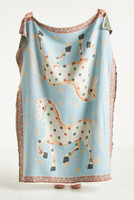 Printed Goods Cotton Jacquard Throw