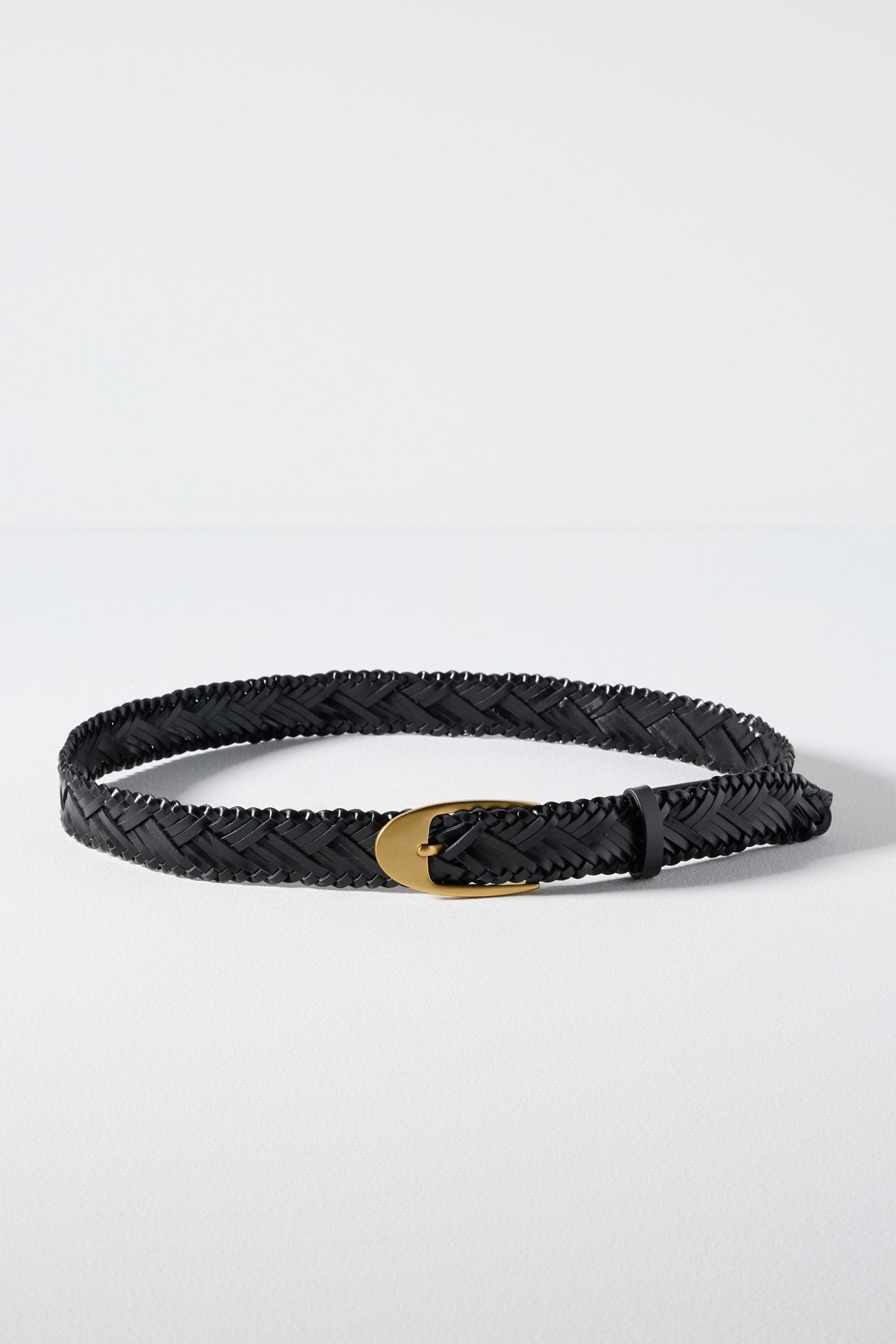 rag & bone Gemma Woven Leather Belt