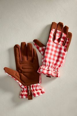 Burgon & Ball Gingham Garden Gloves
