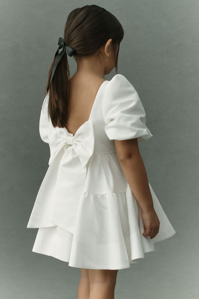 Bardot Junior Callie Puff-Sleeve Mini Flower Girl Dress #2