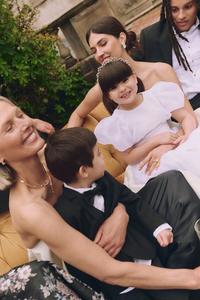 Bardot Junior Callie Puff-Sleeve Mini Flower Girl Dress #5