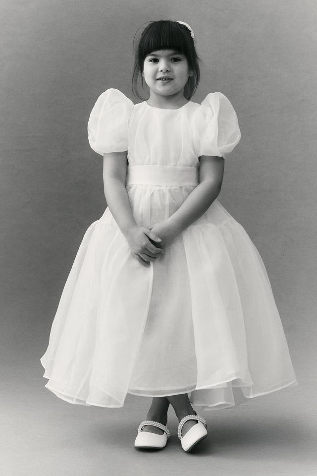 Bardot Junior Zoe Organza Midi Flower Girl Dress #4